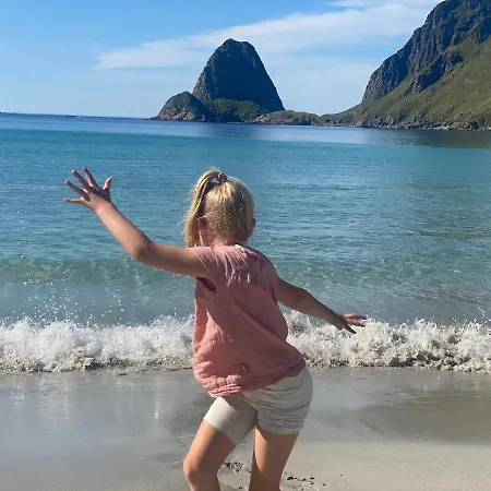 Strandvoll Haven Holiday home Sortland